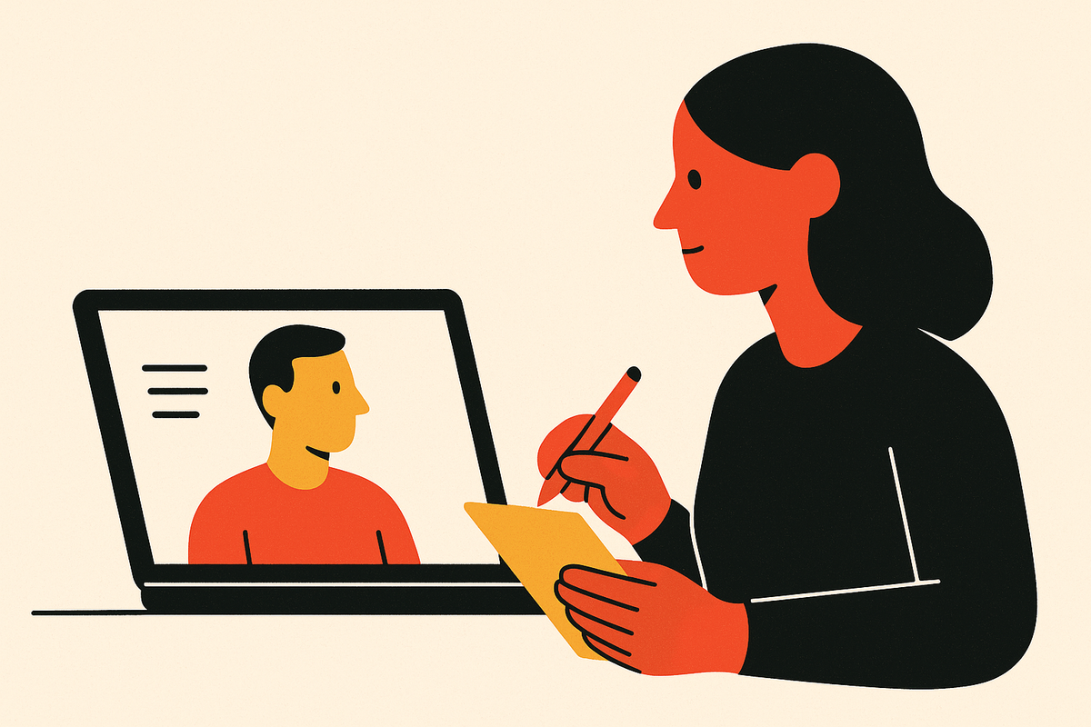Cover illustration for “Customer Discovery Interviews for NYC Consumer Startups”