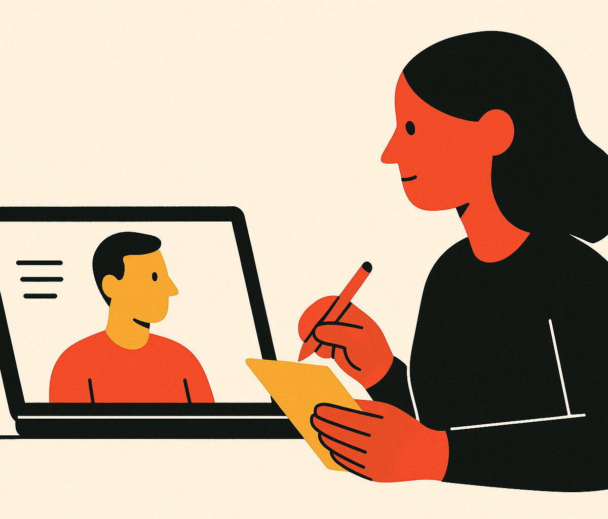 Cover illustration for “Customer Discovery Interviews for NYC Consumer Startups”