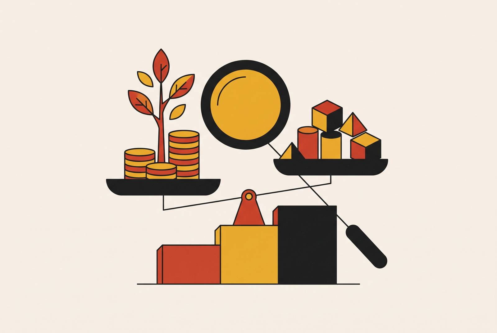 Cover illustration for “How Investors Calculate Enterprise Value for Early-Stage Startups”