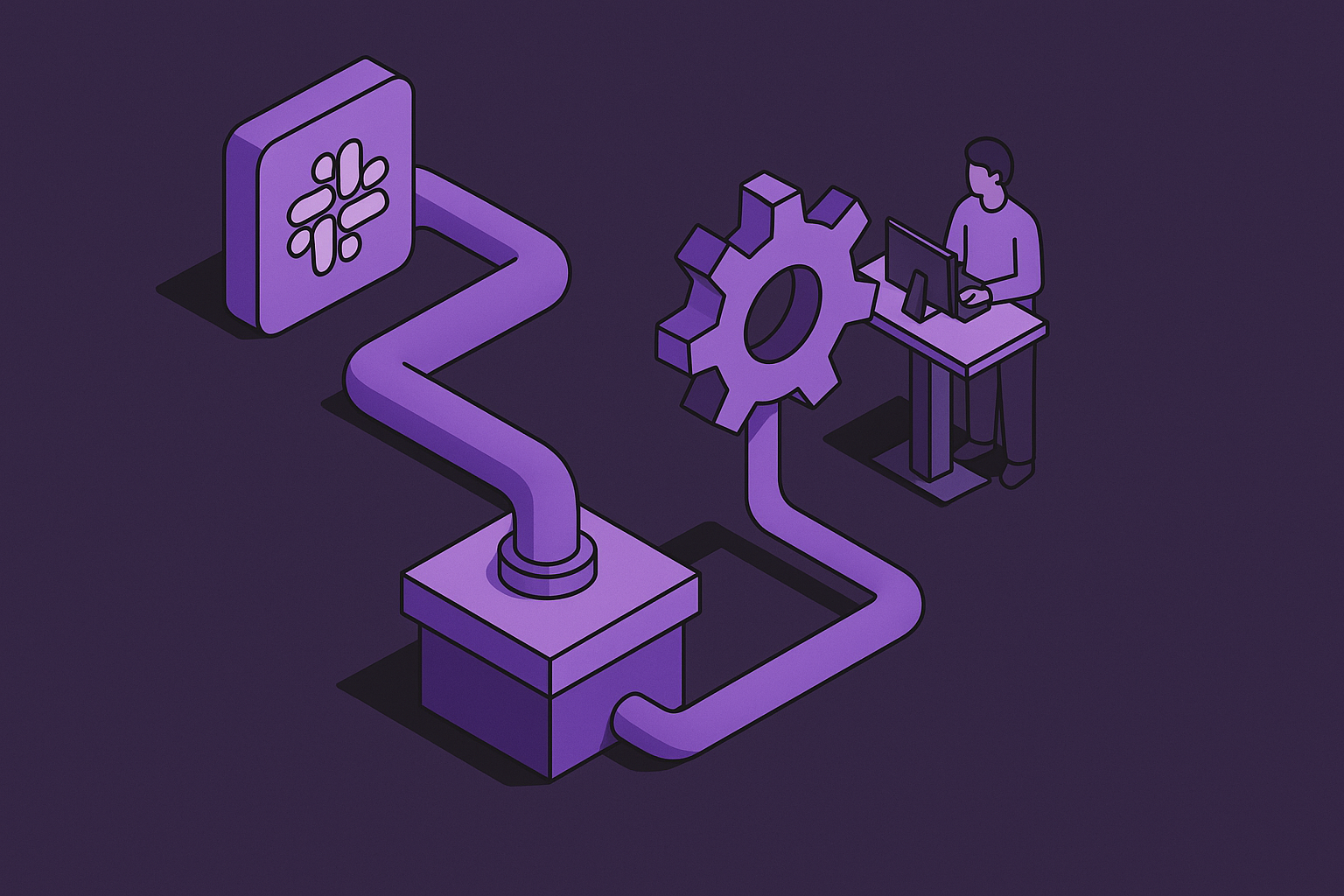 Cover illustration for “Slack-to-Fix Pipeline for Agent Incidents”