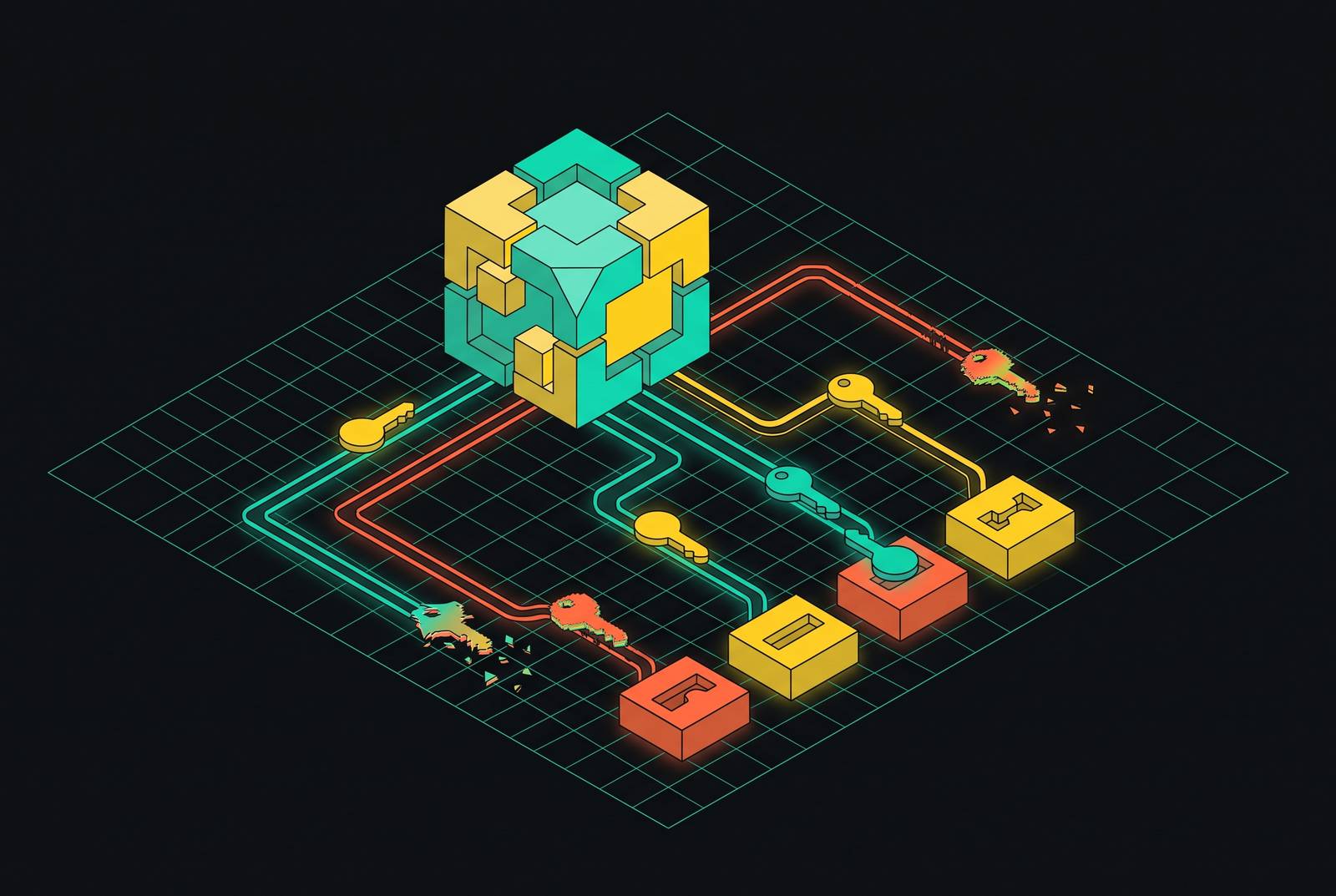 Cover illustration for “Hallucinated Identifiers in Agentic Tool Calls”