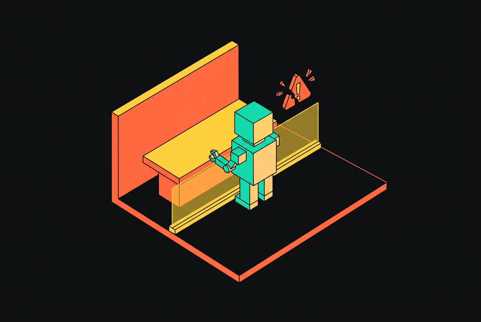 Cover illustration for “Policy Boundary Violations by Customer-Facing Agents”
