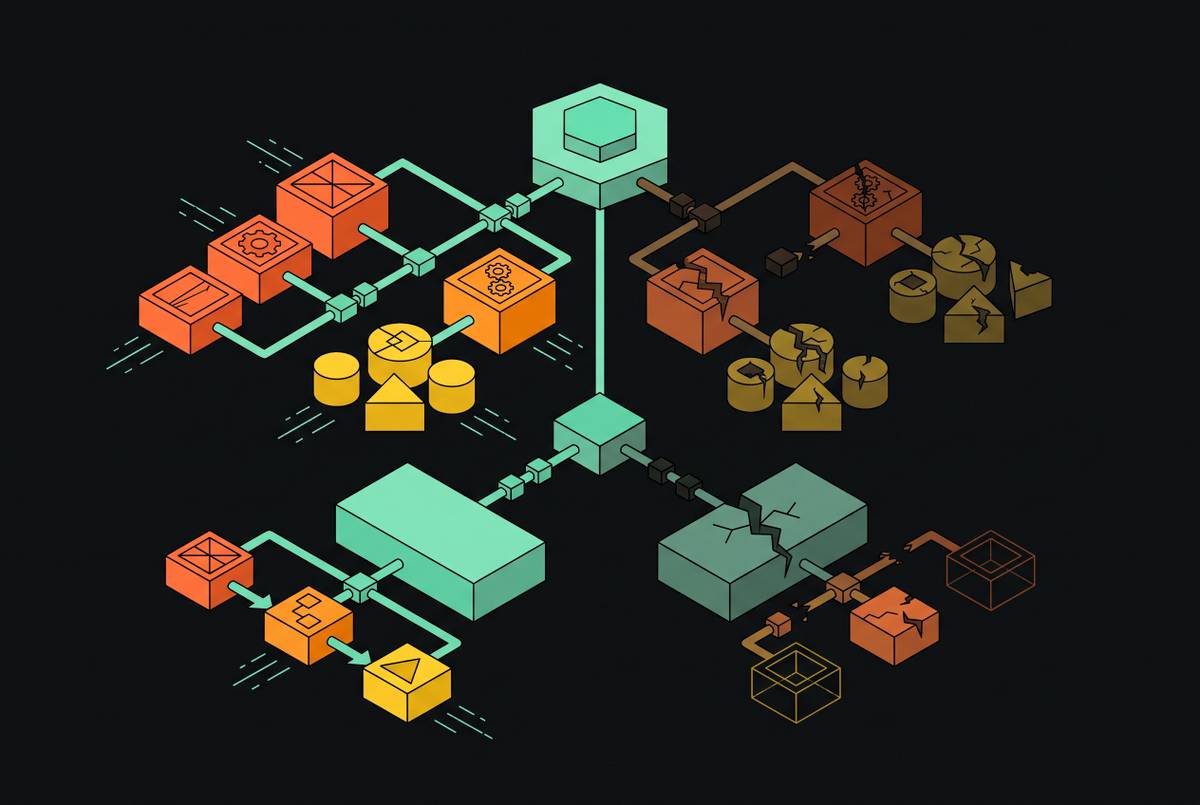 Cover illustration for “Silent Failure Taxonomy for Production AI Agents”