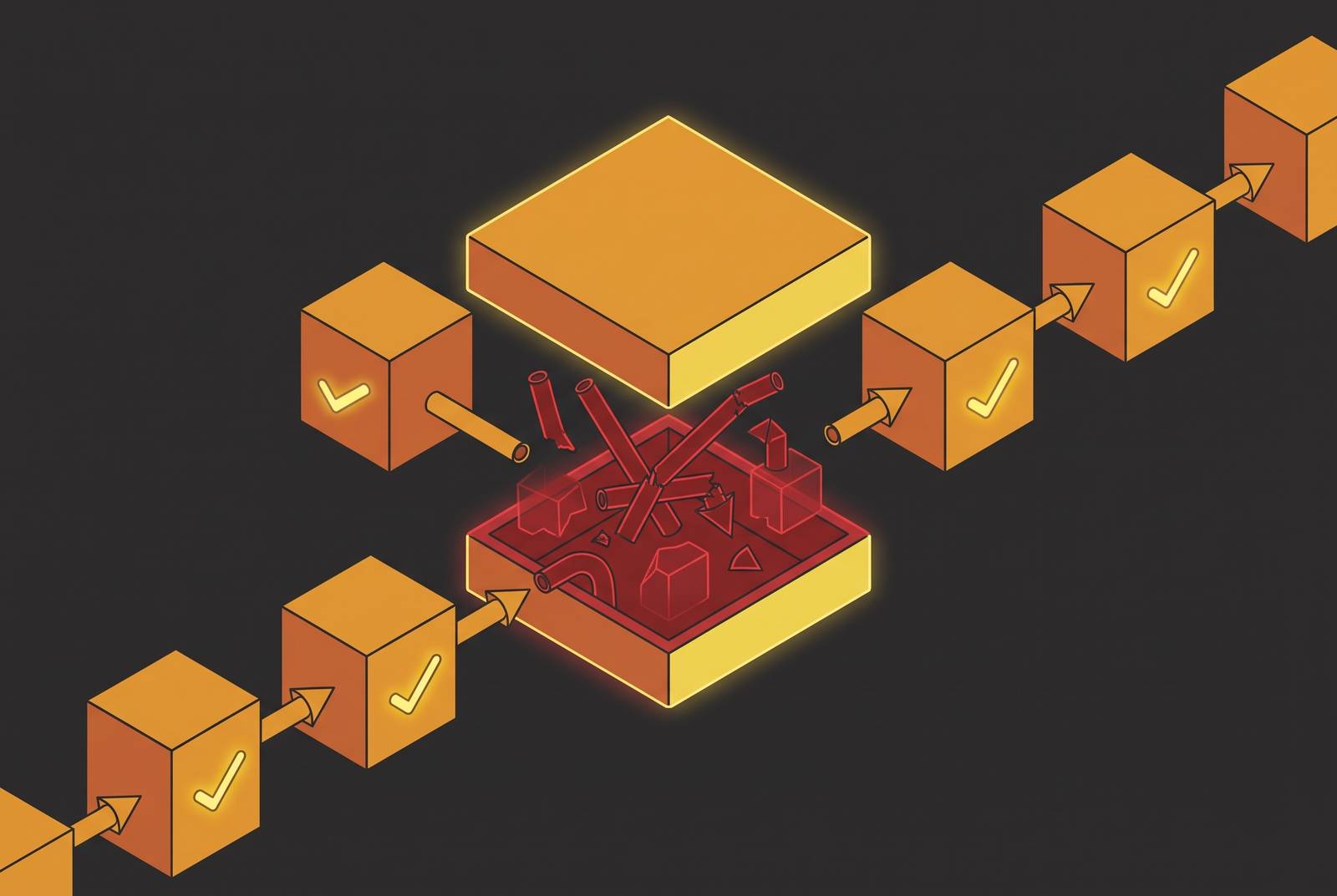 Cover illustration for “Silent Success Codes Masking Hallucinated Agent Actions”