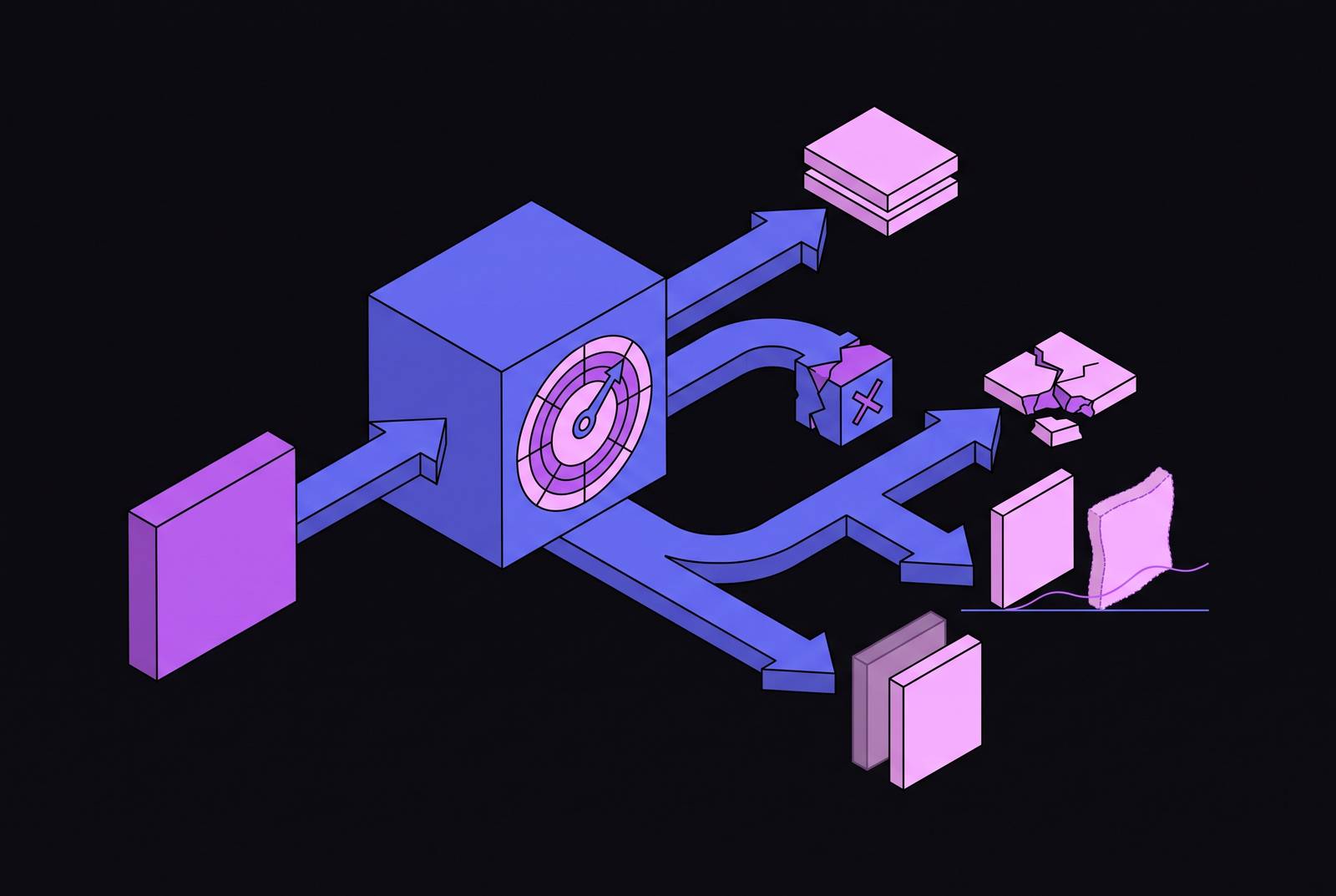 Cover illustration for “Failure Modes Specific to LLM-as-Judge Systems”