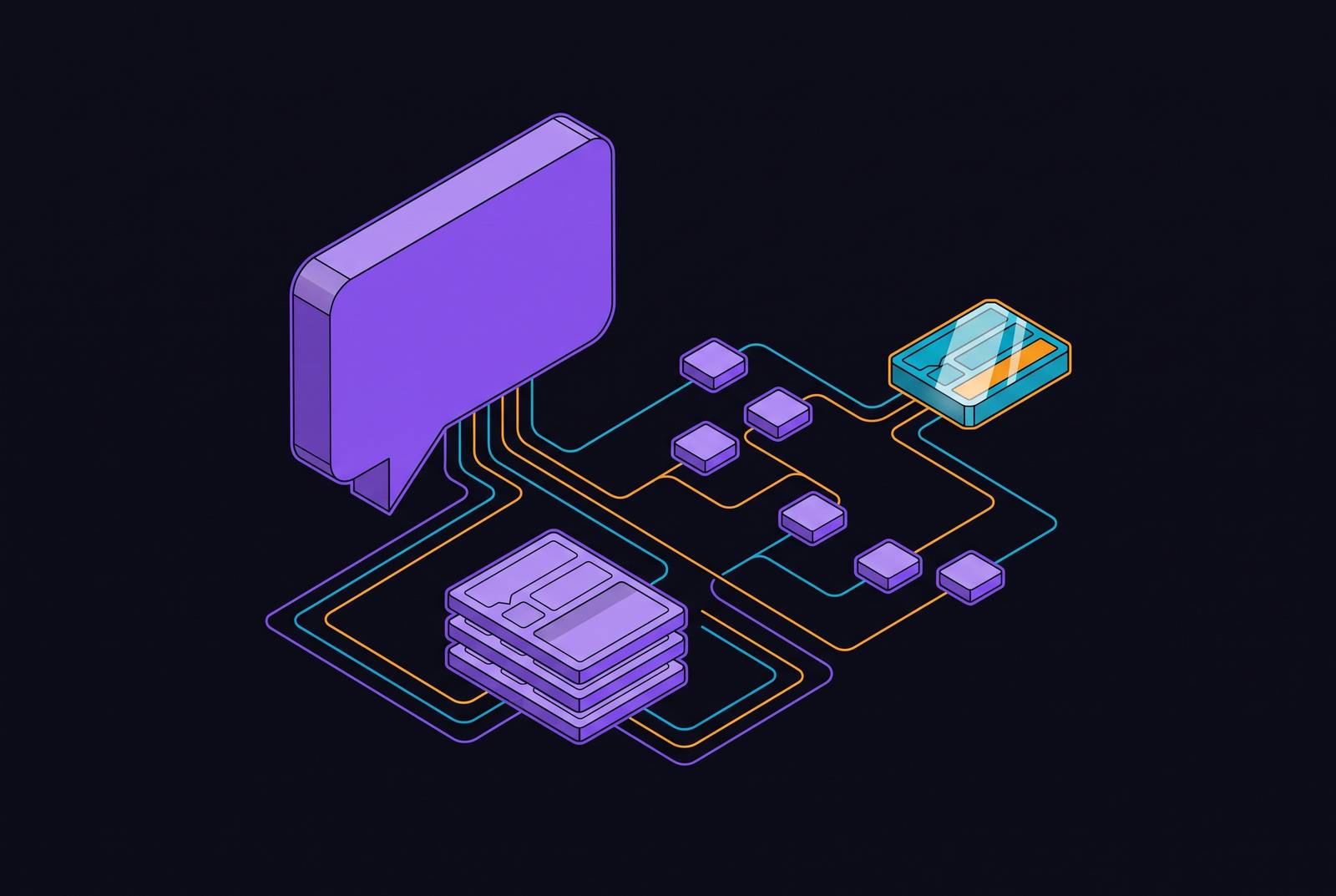 Cover illustration for “Conversational Query Strategy for AI Answer Optimization”