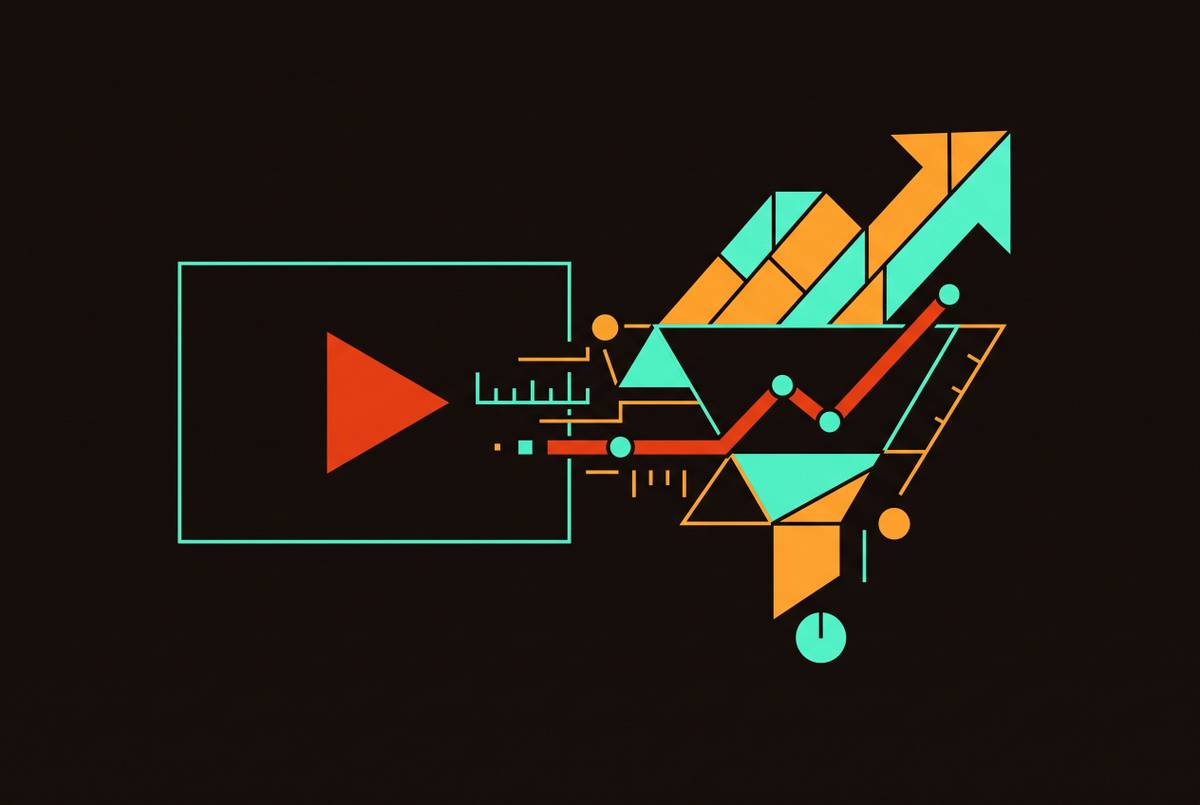 Cover illustration for “Video Metrics That Predict Pipeline Impact for SaaS Teams”