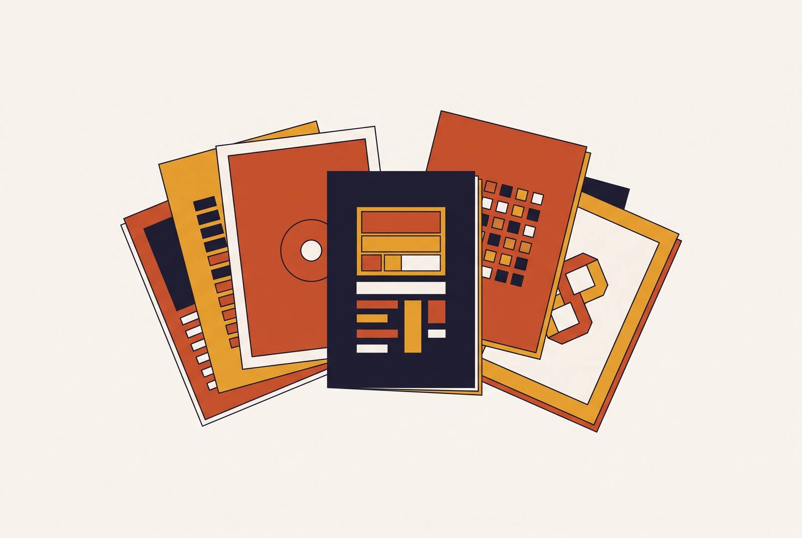 Cover illustration for “Editorial Identity Design for Third-Party Publications”