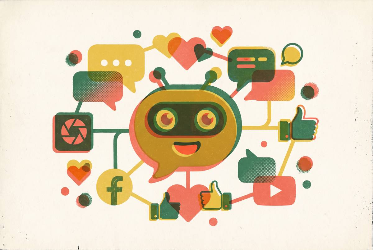 Cover illustration for “Building a Fan Engagement Bot on Existing Social Channels”