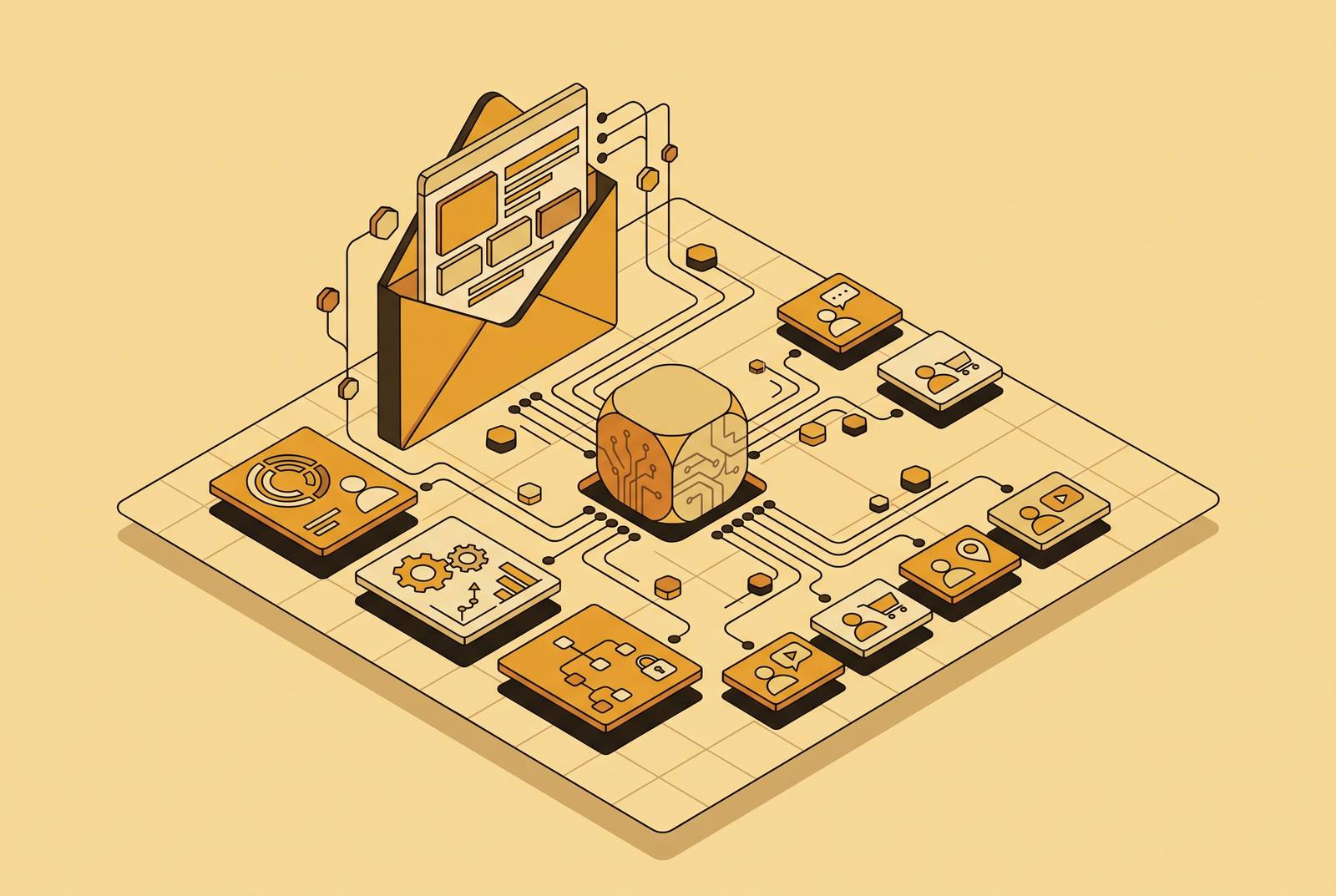 Cover illustration for “AI Personalization Tools for Email Marketing Campaigns”