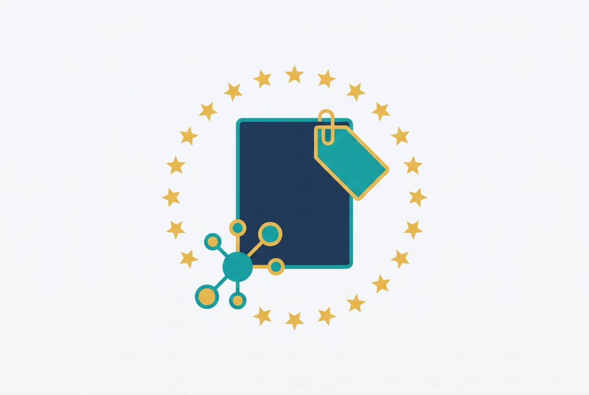 Cover illustration for “AI-Generated Content Must Now Be Labeled by Law: What the EU AI Act Means for Your Brand's Content Strategy”