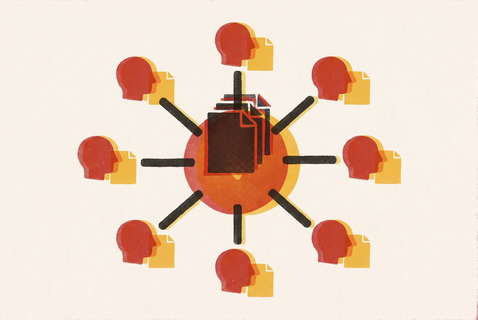 Cover illustration for “Building a Freelance Contributor Network for Content Scale”