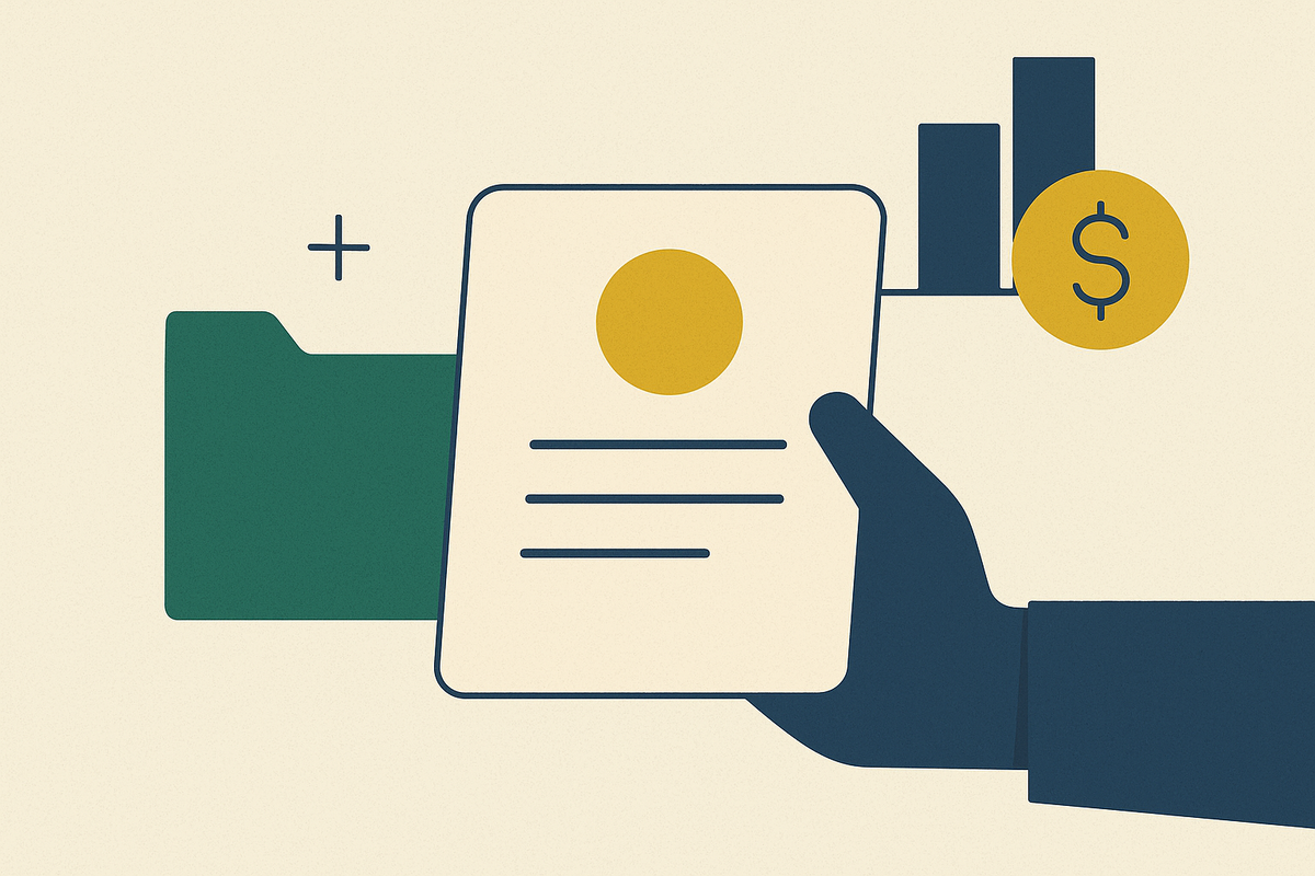 Cover illustration for “How to Build an Offering Memorandum for a CRE Debt Assignment”