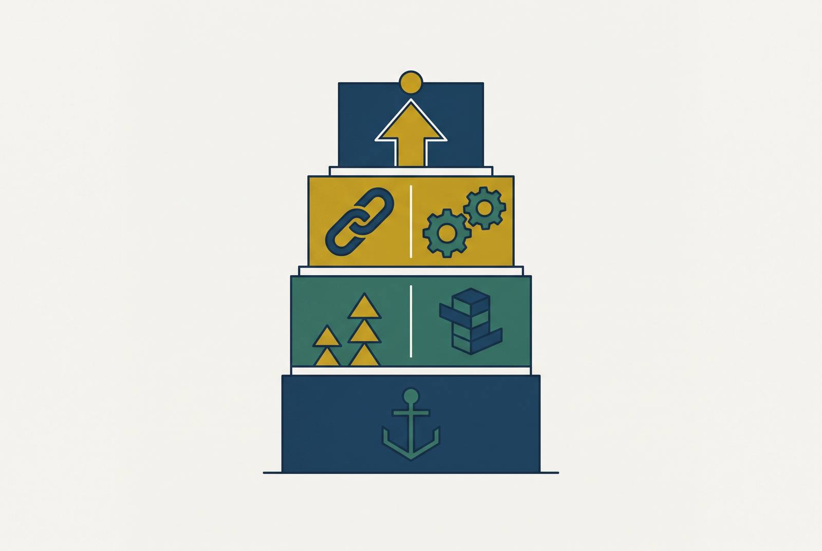 Cover illustration for “Preferred Equity vs Mezzanine Debt in CRE Capital Stacks”