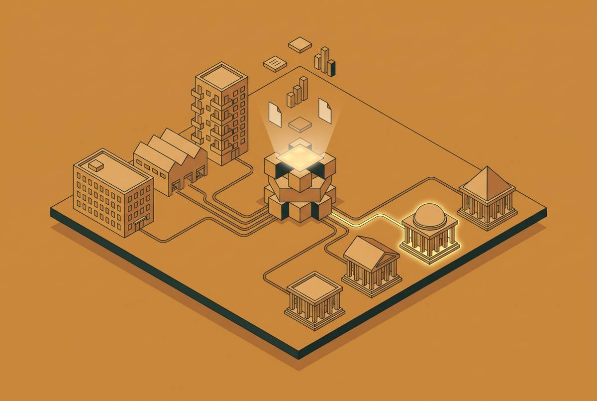 Cover illustration for “AI Lender Matching Platforms for Middle-Market CRE Sponsors”