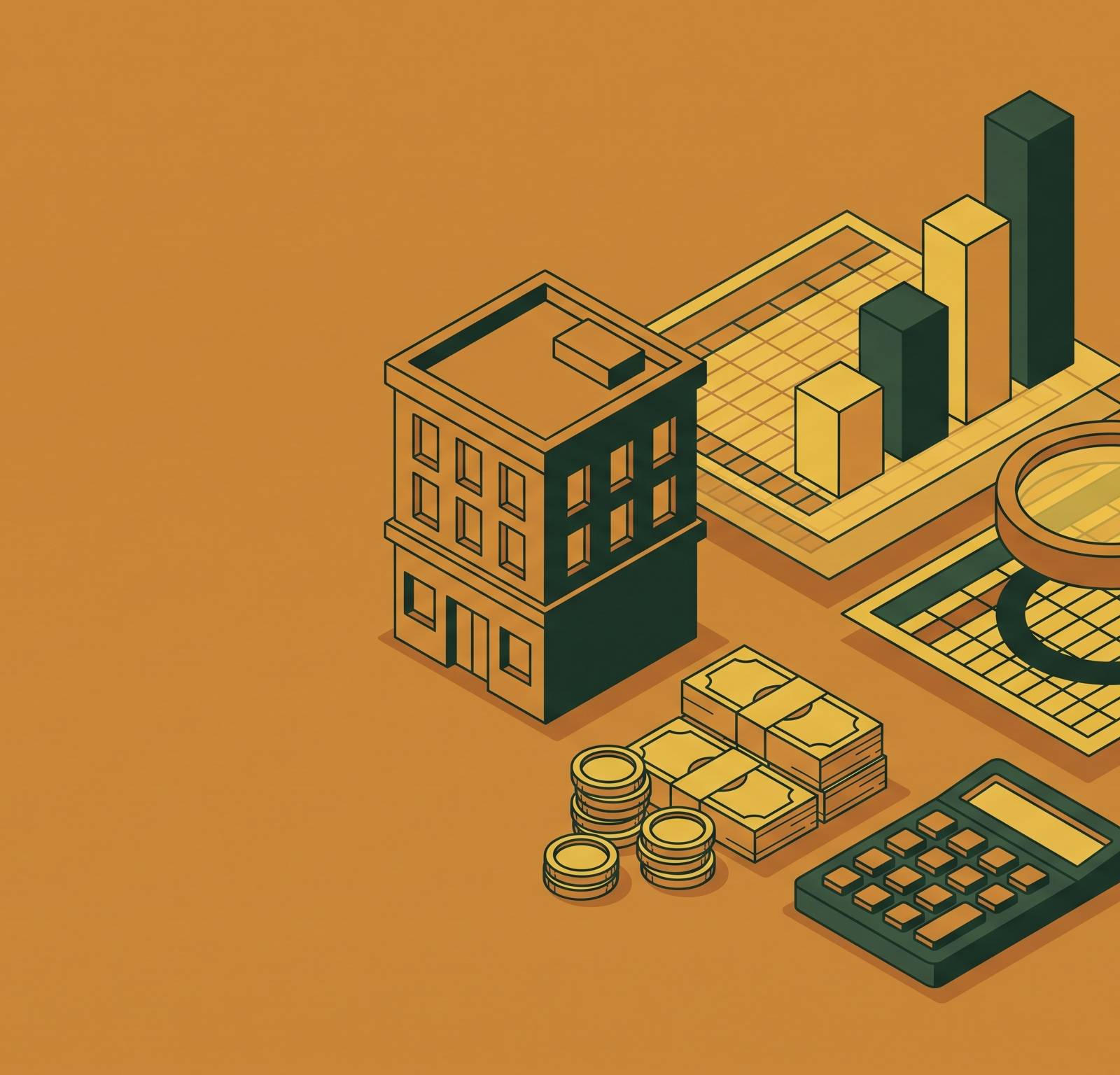 Cover illustration for “CRE Financial Modeling Inputs Lenders Scrutinize Most”