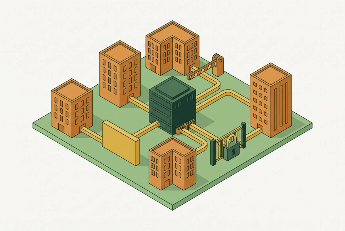 Cover illustration for “AI Adoption Barriers in Enterprise CRE Firms”
