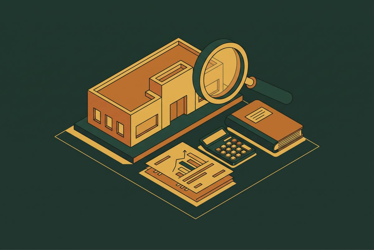 Cover illustration for “Financial Due Diligence in Commercial Real Estate Acquisitions”
