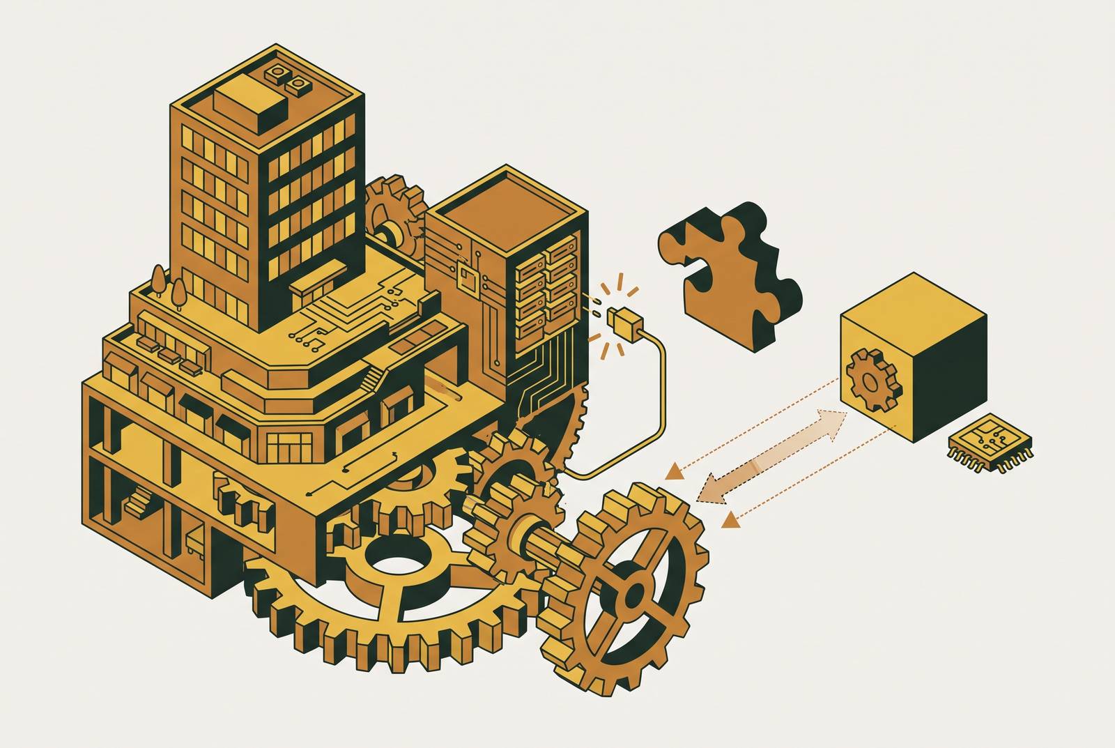 Cover illustration for “Why Generic AI Tools Fall Short for Commercial Real Estate Deals”