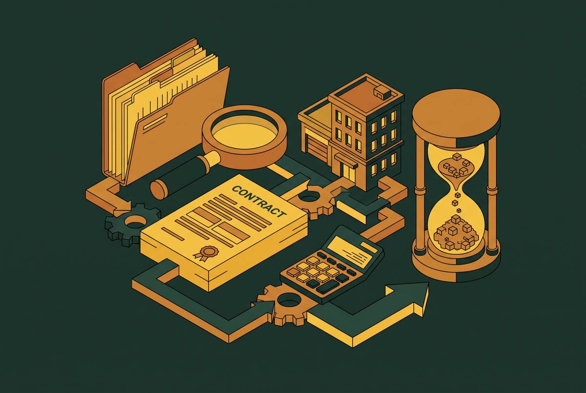 Cover illustration for “Why Commercial Loan Underwriting Takes so Long”