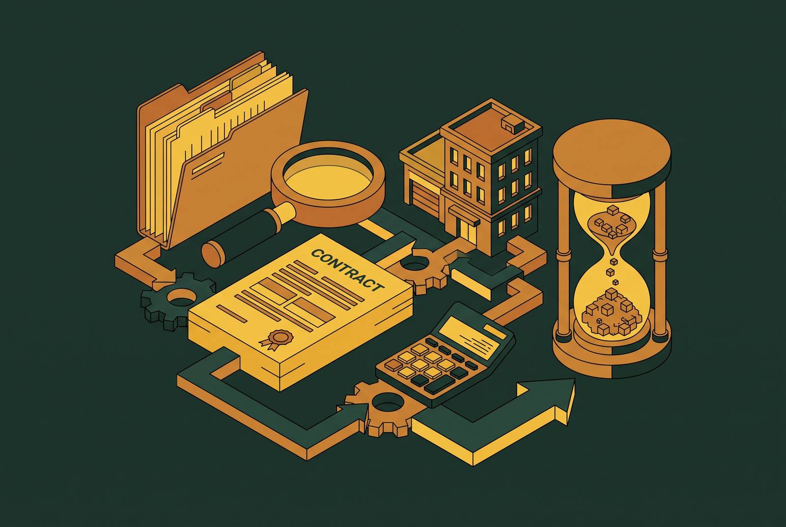 Cover illustration for “Why Commercial Loan Underwriting Takes so Long”