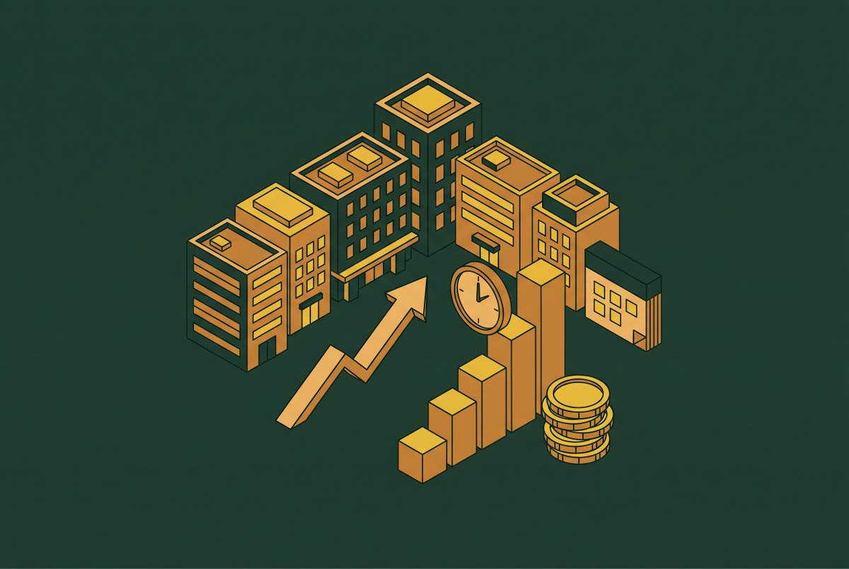 Cover illustration for “CRE Refinancing Timing and Capital Markets Conditions”