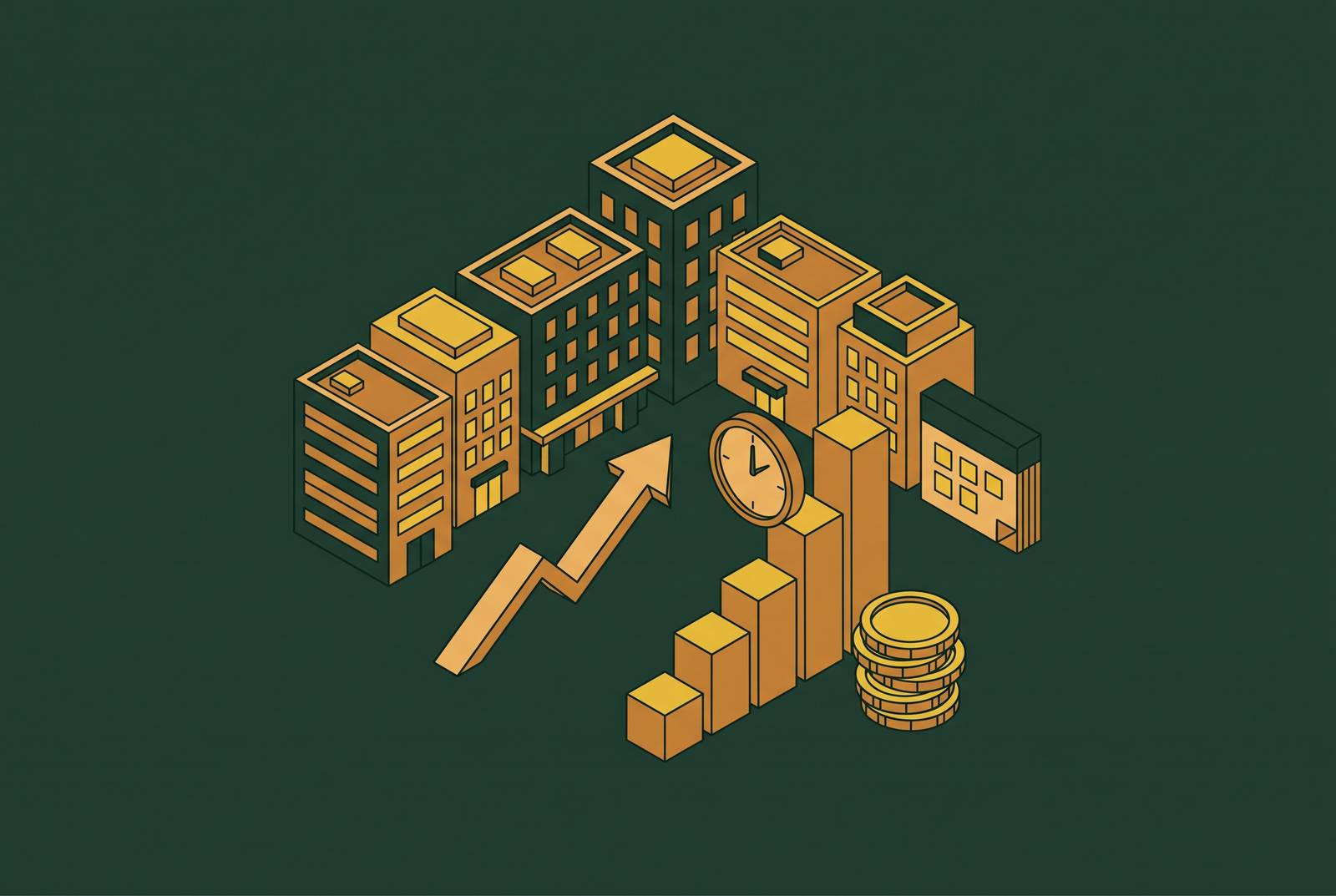 Cover illustration for “CRE Refinancing Timing and Capital Markets Conditions”