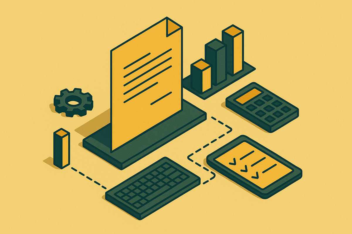 Cover illustration for “Document Automation for CRE Underwriting and Loan Packages”