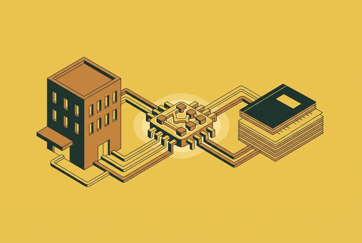 Cover illustration for “AI-Powered Offering Memorandum Generation for CRE Brokers”
