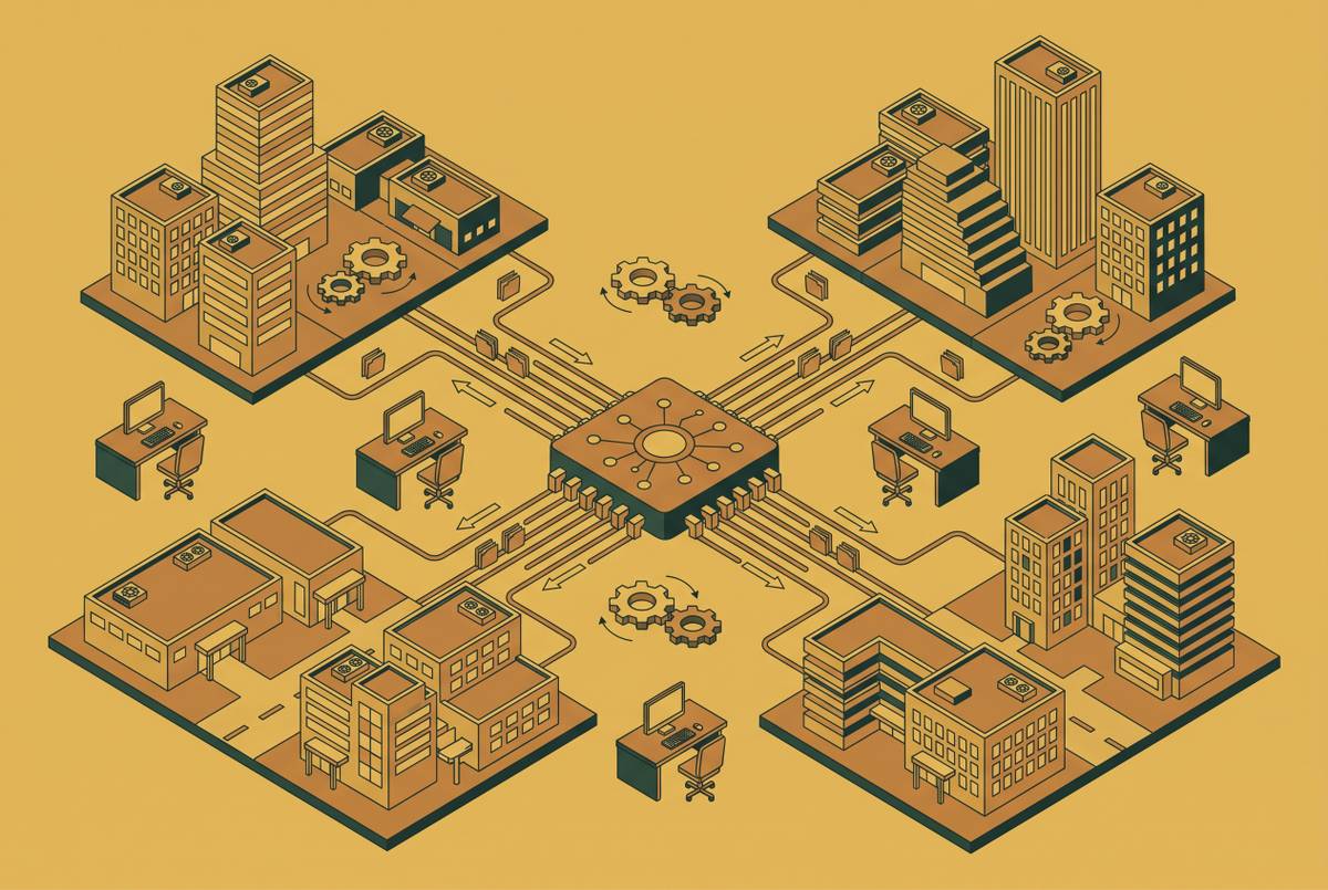 Cover illustration for “How CRE Sponsors Are Using AI to Scale Without Adding Headcount”