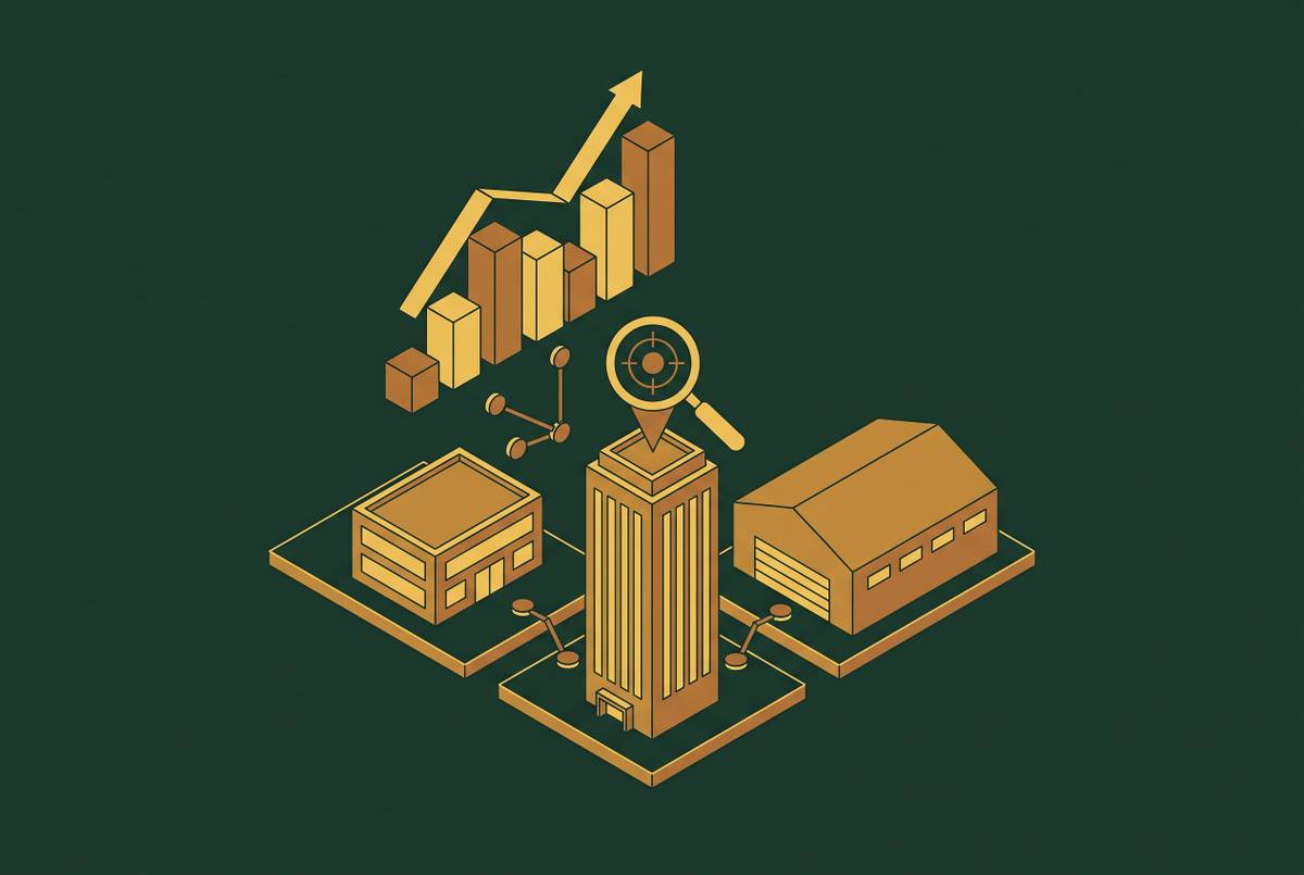 Cover illustration for “Predictive Analytics for CRE Asset Selection”