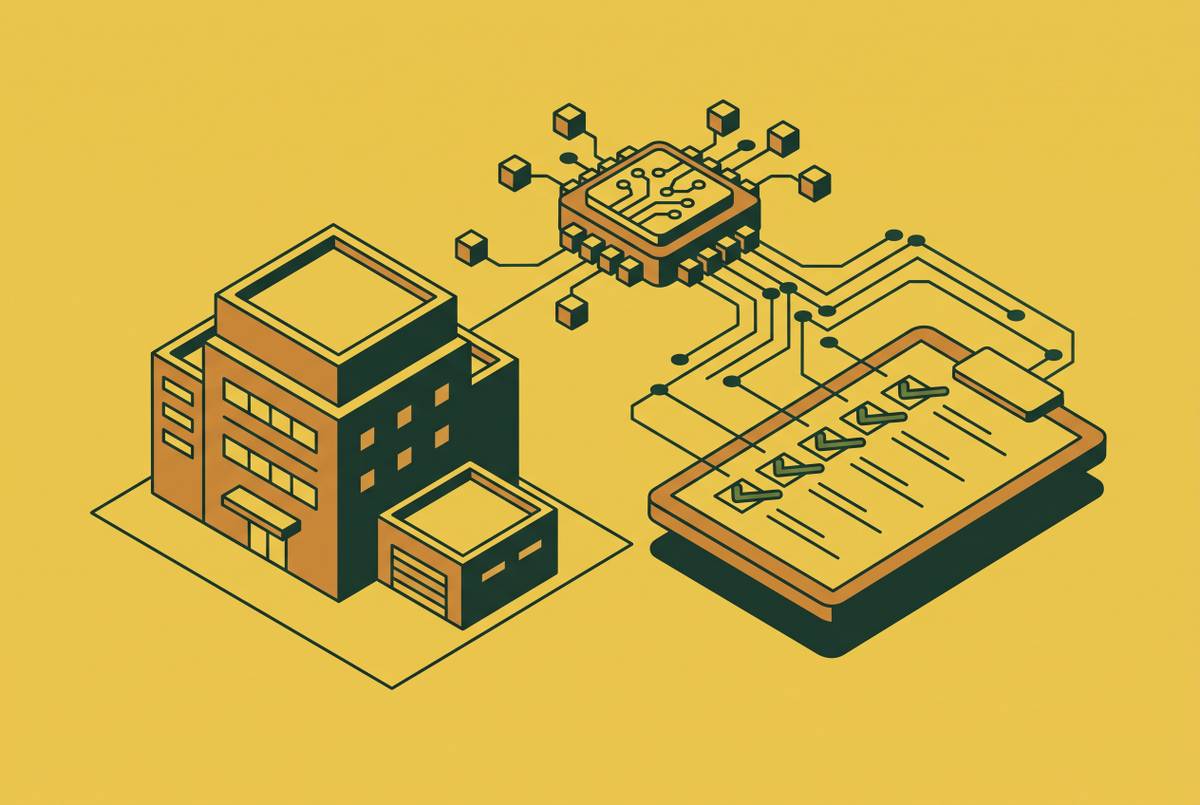 Cover illustration for “Automating CRE Due Diligence Checklists with AI”