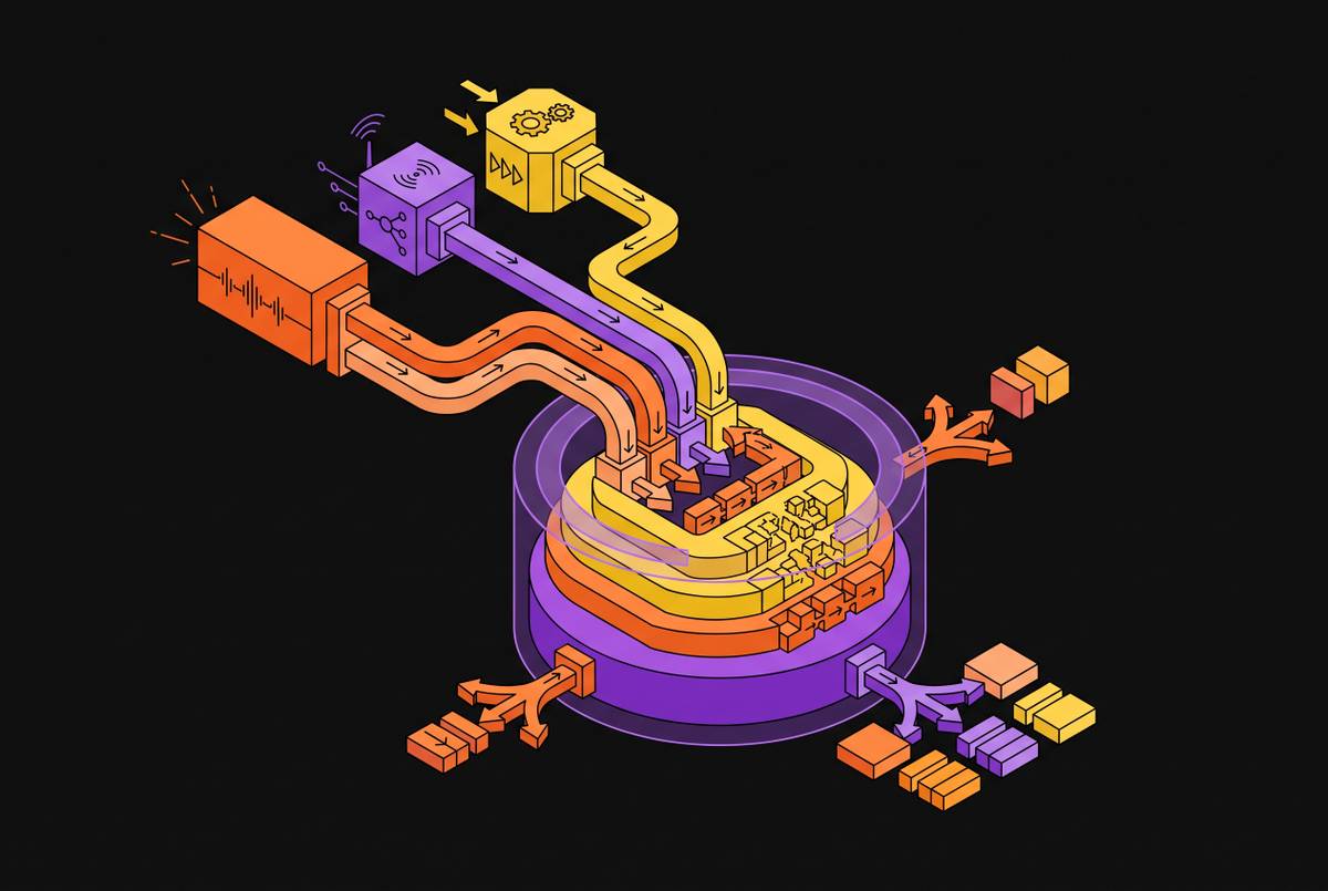 Cover illustration for “Databricks Delta Lake Real-Time Ingestion Patterns”