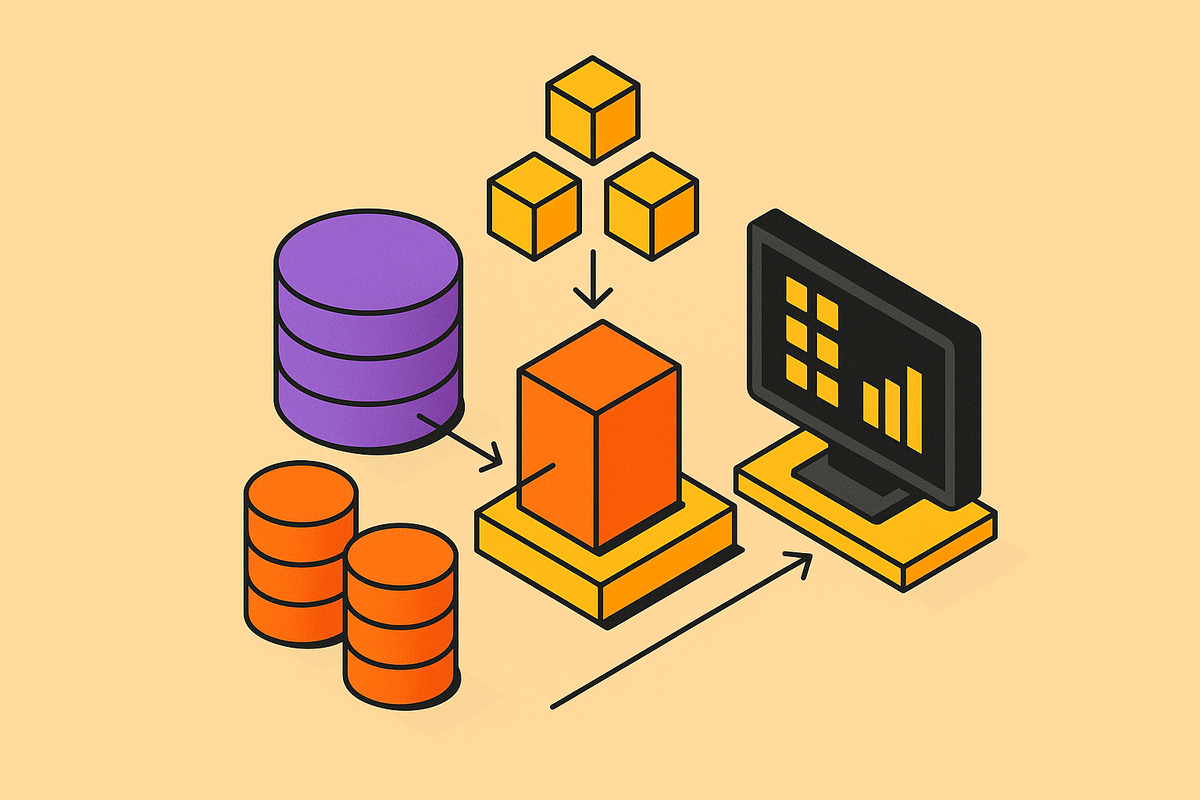 Cover illustration for “Real-Time Data Warehouse Architecture Patterns”