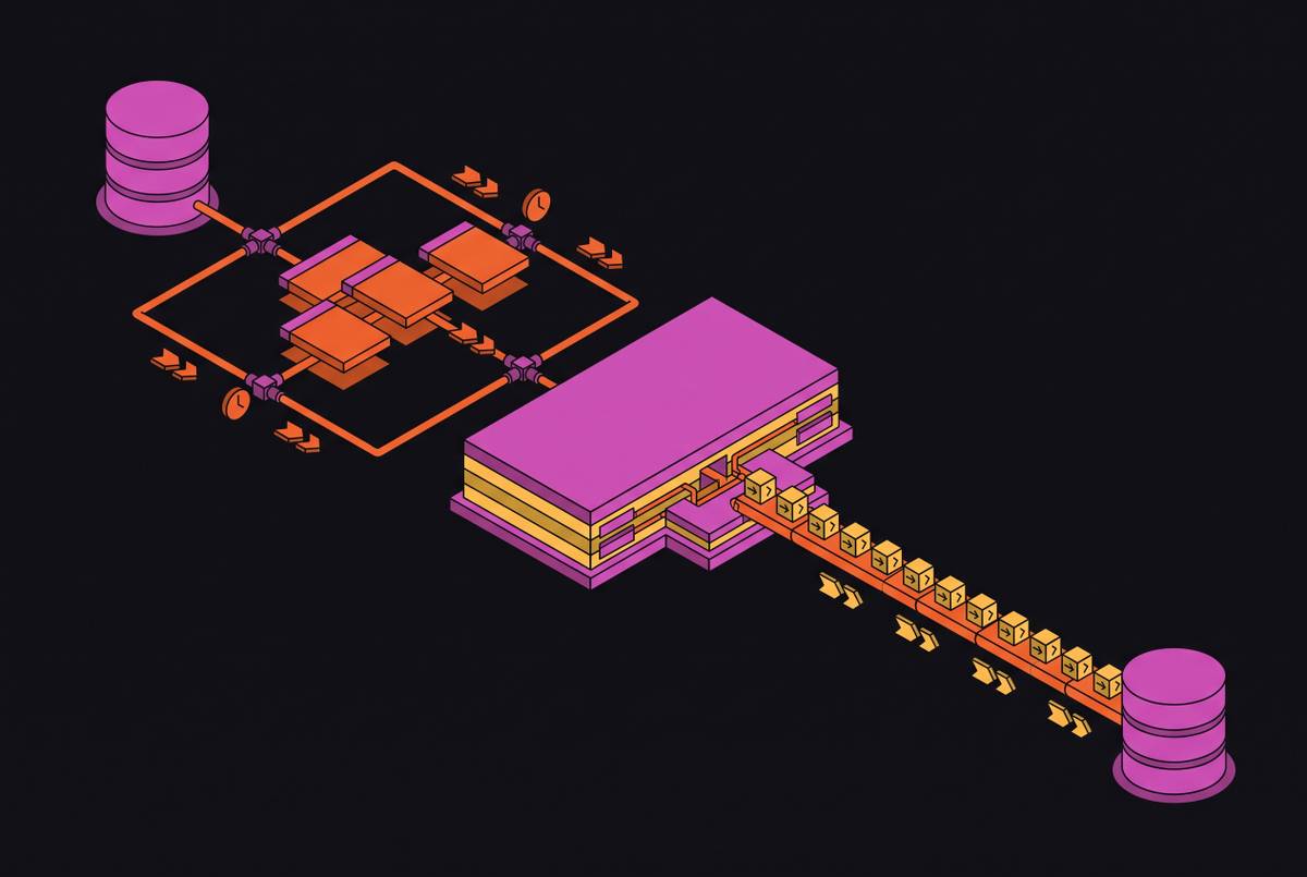Cover illustration for “Snowflake Dynamic Tables vs Continuous Replication”