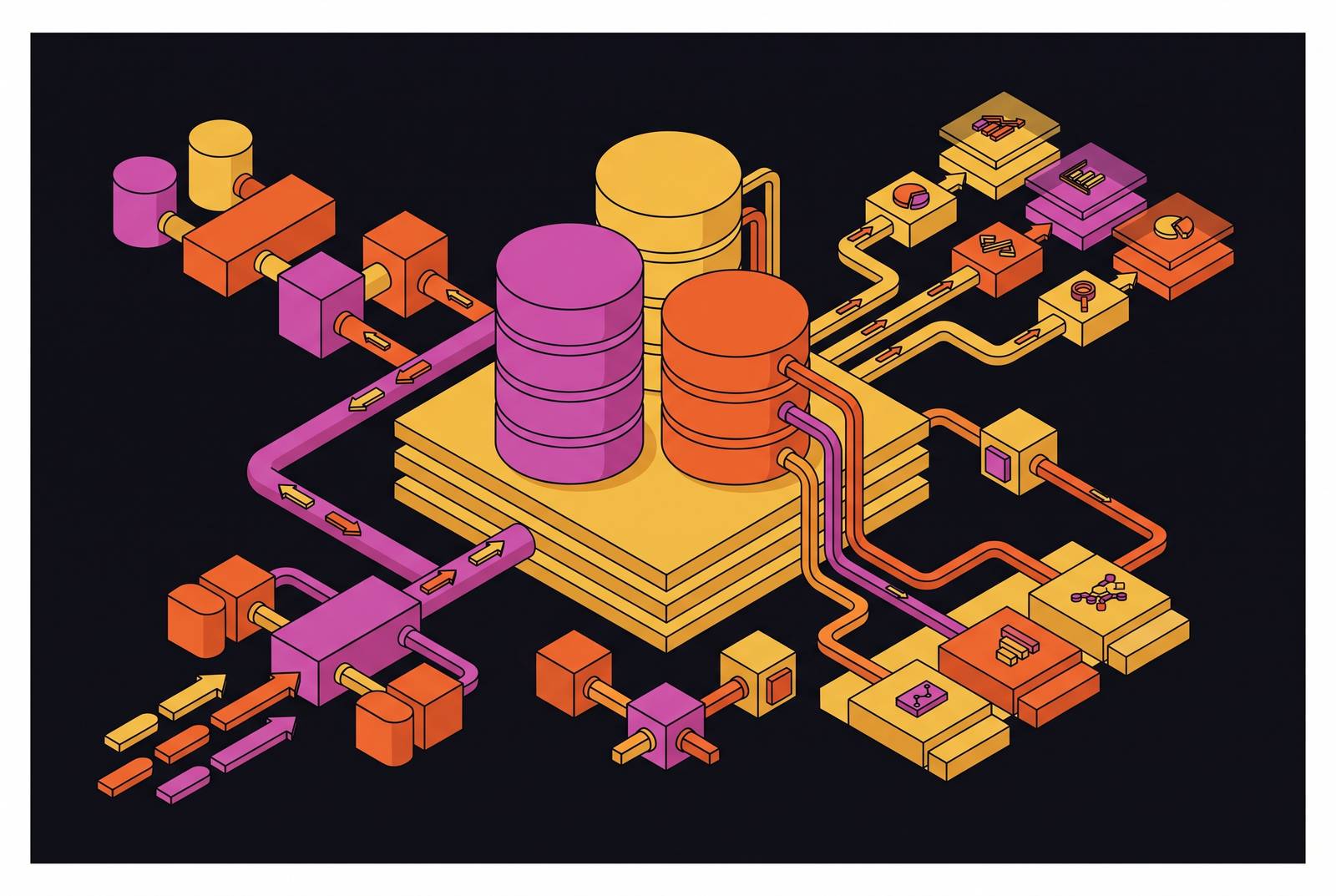 Cover illustration for “Real-Time Data Warehouse Architectures for Operational Analytics”