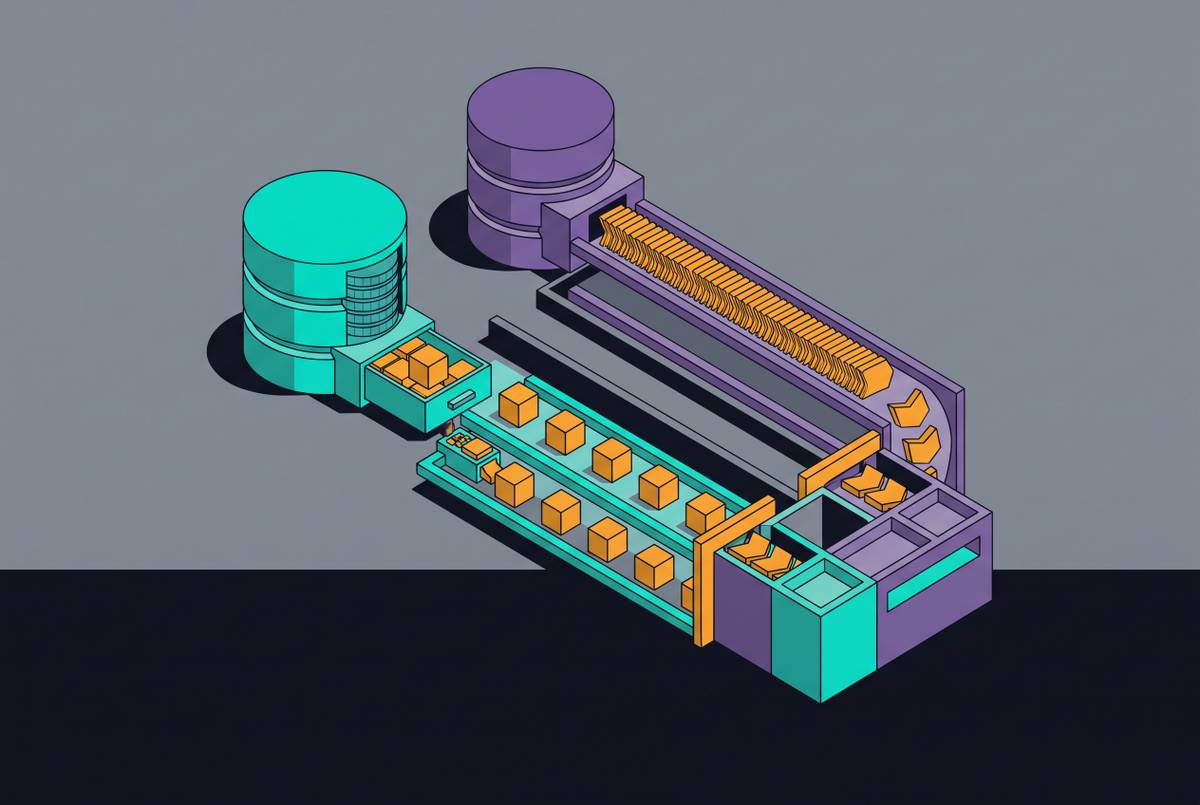 Cover illustration for “Oracle LogMiner vs Postgres Logical Replication for CDC”