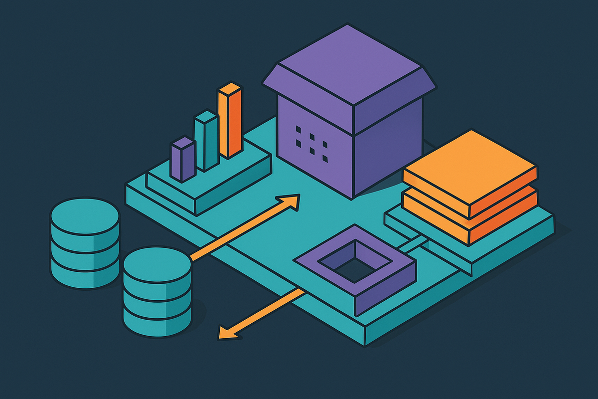 Cover illustration for “Databricks Lakehouse Architecture for Operational Data Replication”