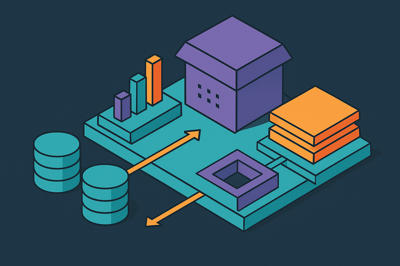 Cover illustration for “Databricks Lakehouse Architecture for Operational Data Replication”