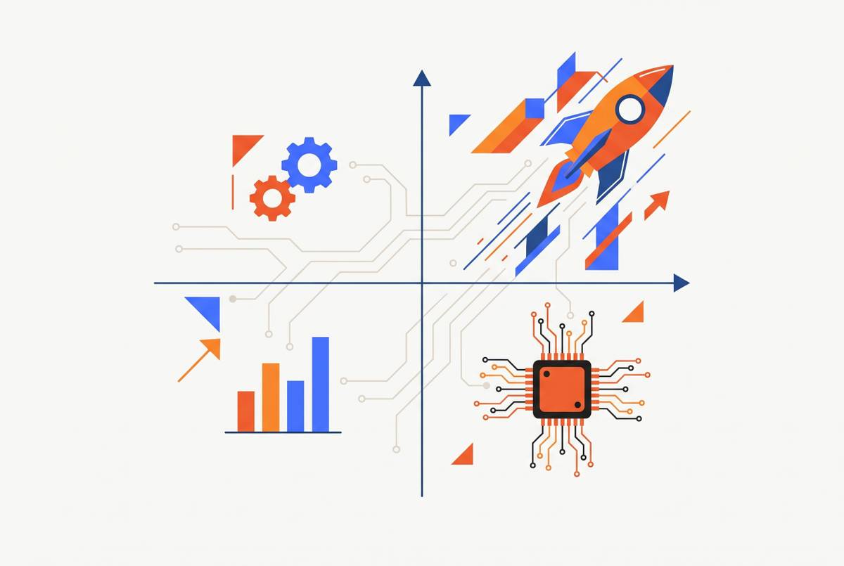 Cover illustration for “Competitive Matrix for Early-Stage Startup Positioning”