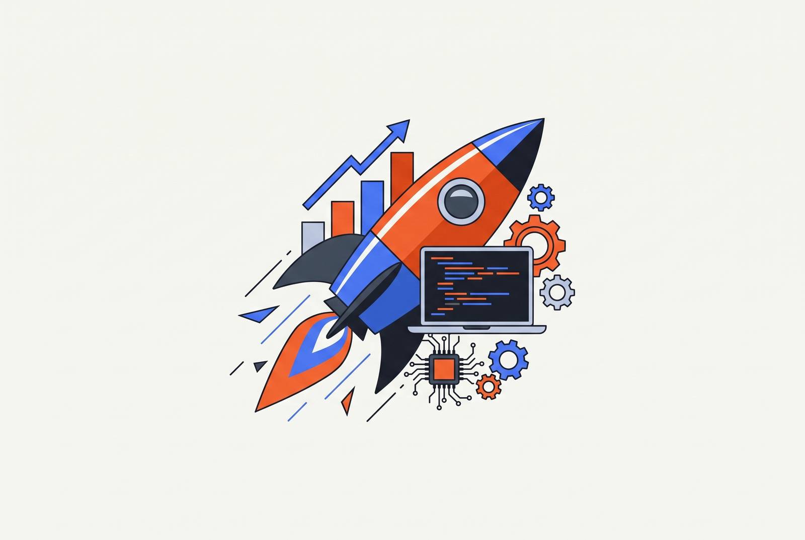 Cover illustration for “Go-to-Market Strategy Template for Early-Stage Startups”