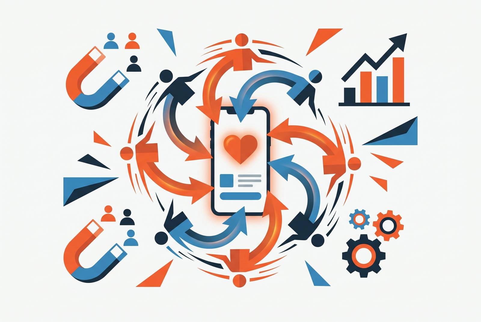 Cover illustration for “Early User Retention Strategies for Consumer Startups”