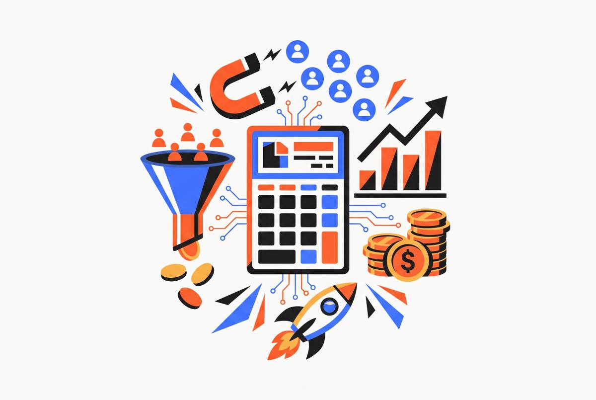 Cover illustration for “Customer Acquisition Cost Calculation for Startups”