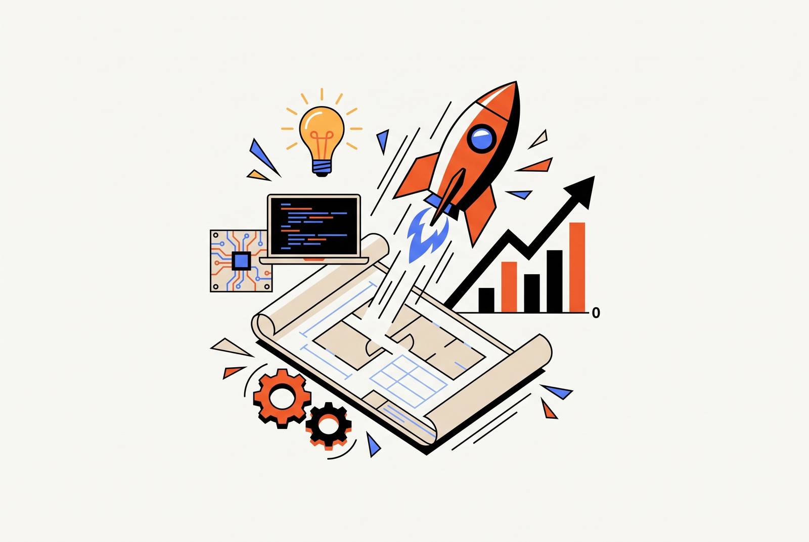 Cover illustration for “Business Plan Template for Pre-Revenue Startups”