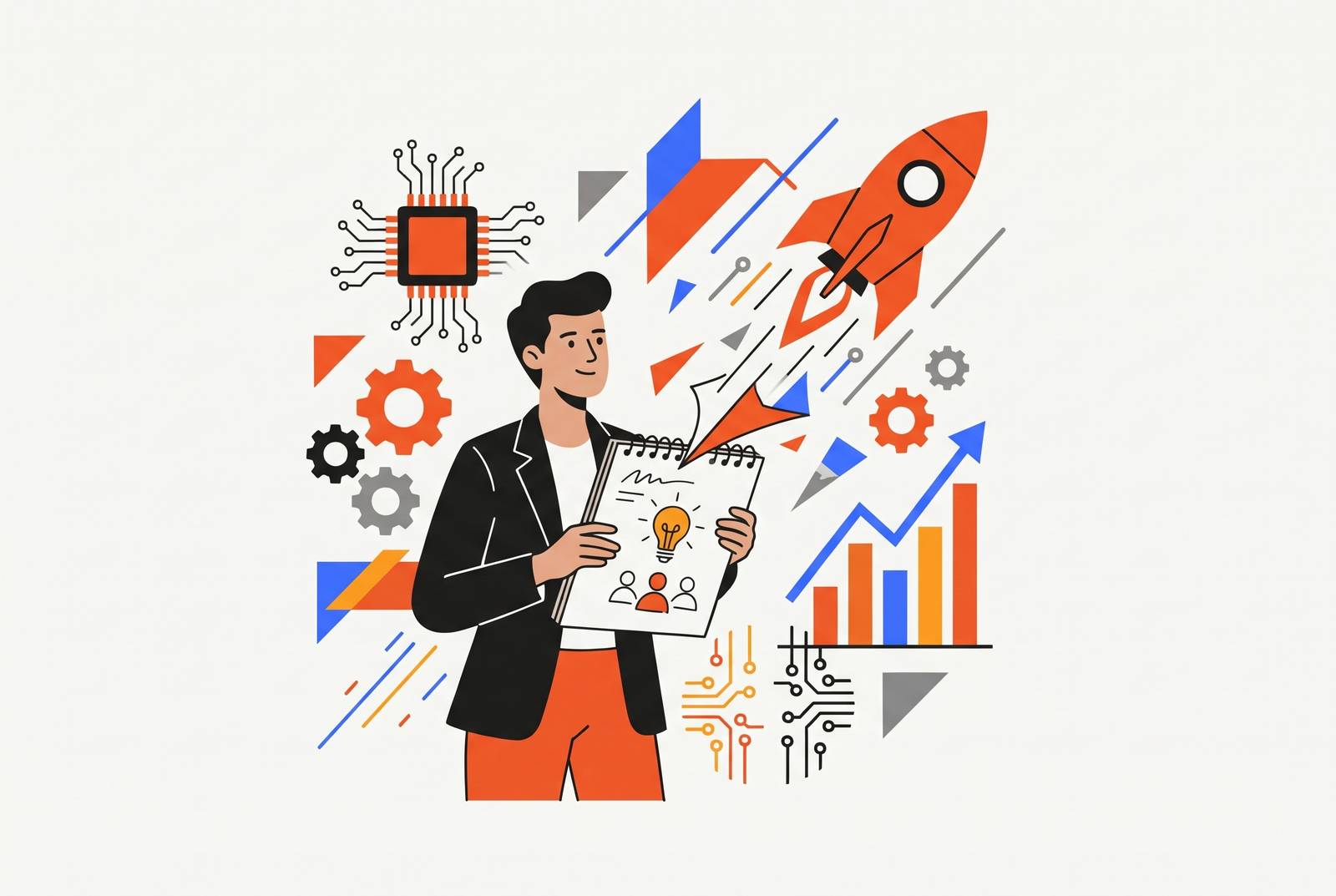 Cover illustration for “Y Combinator Application for Non-Technical Founders”