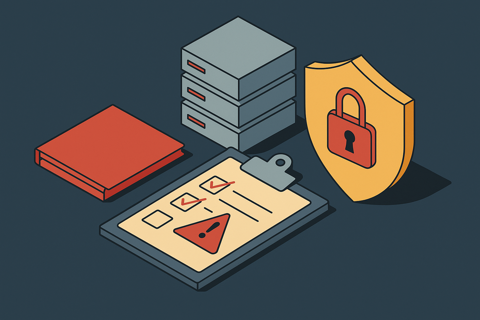 Cover illustration for “Vendor AI Risk in Regulated Industries”