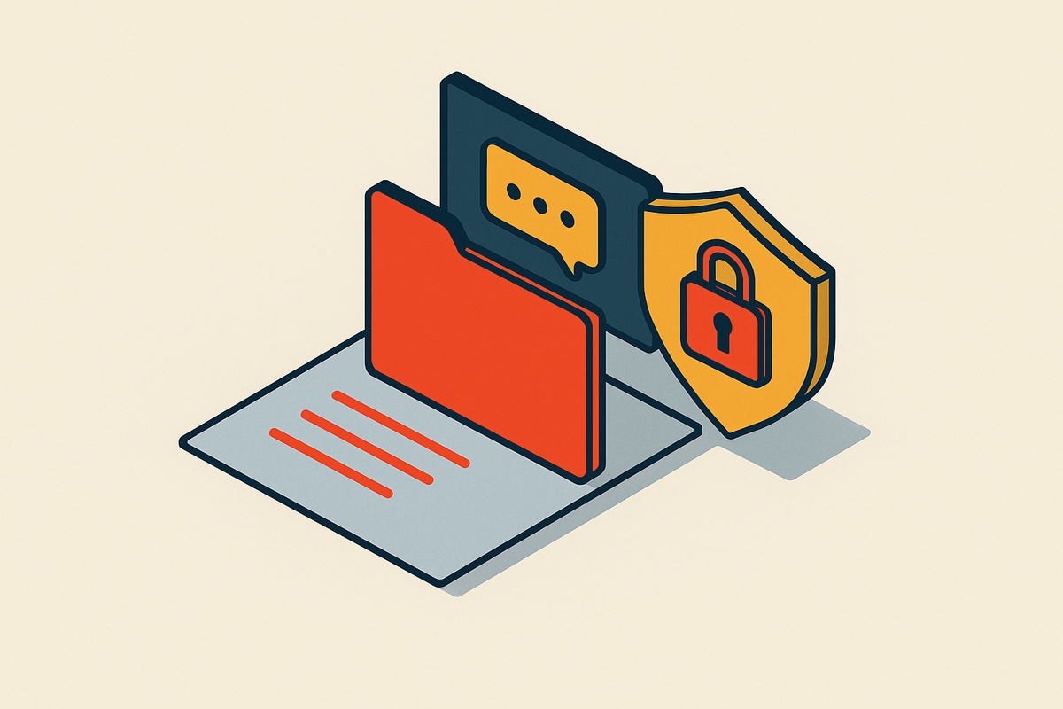 Cover illustration for “Sensitive Information Disclosure via LLM Responses”