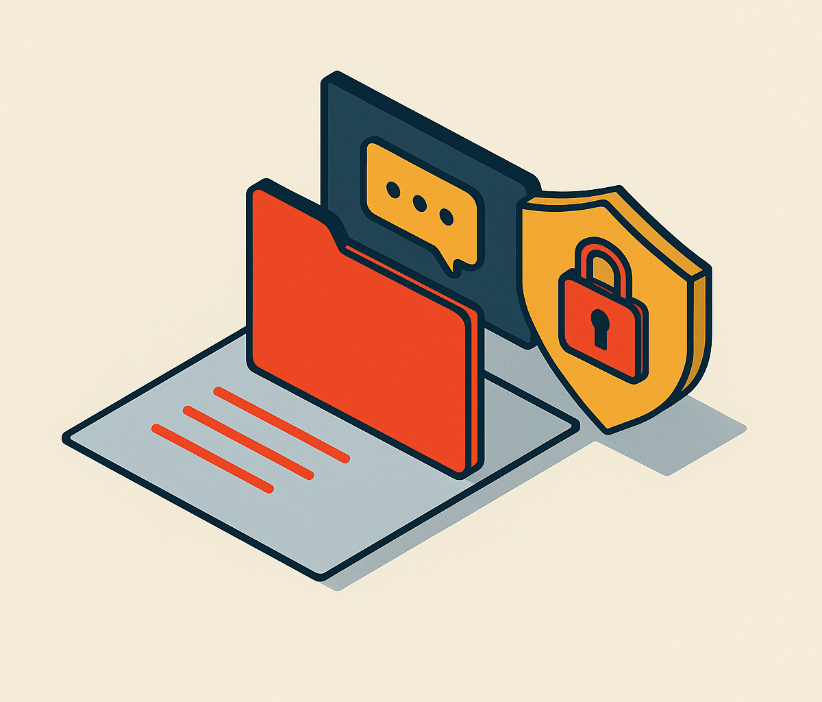 Cover illustration for “Sensitive Information Disclosure via LLM Responses”