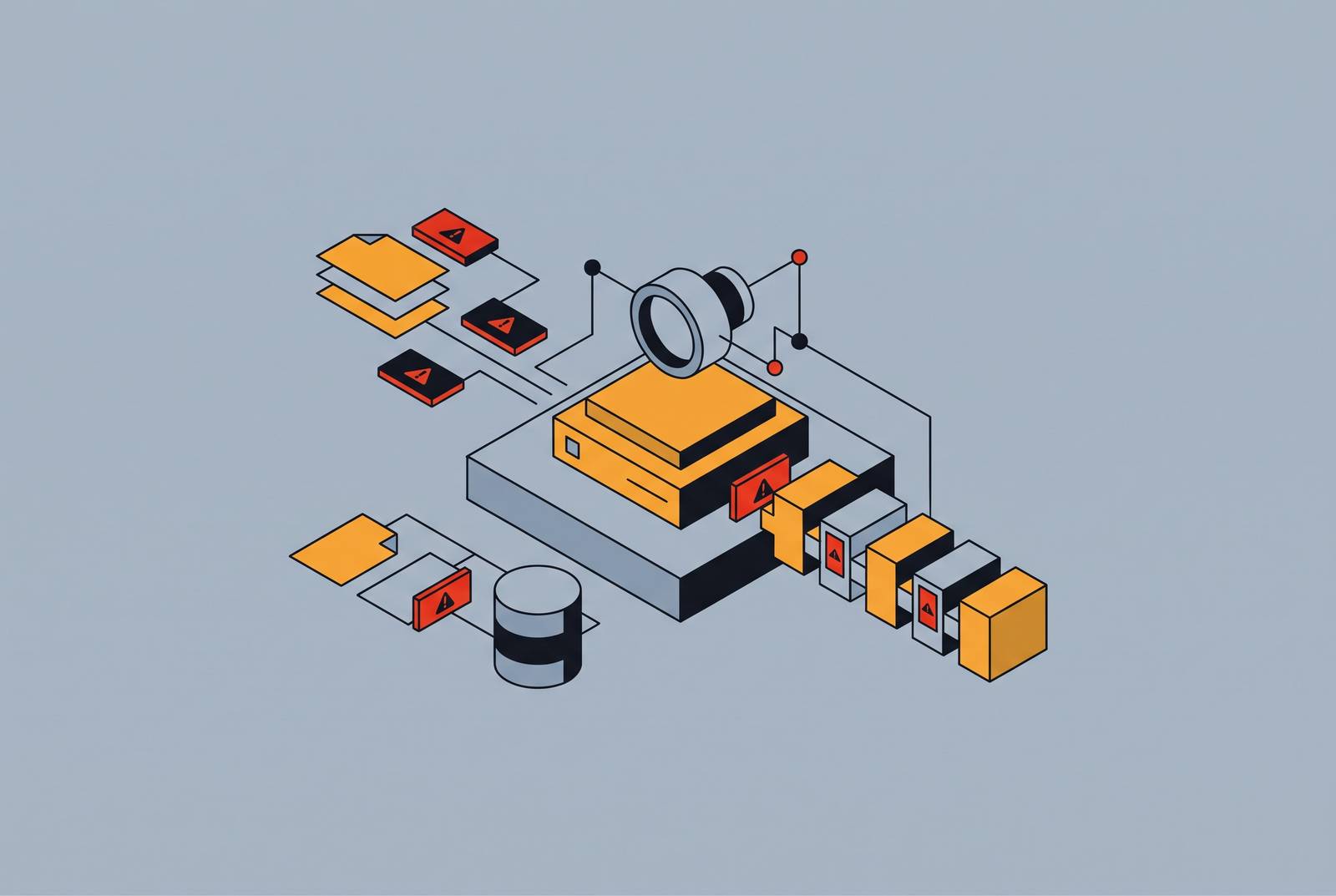 Cover illustration for “Evaluating Vendor Detection Capabilities for RAG-Borne and Plugin-Introduced Prompt Injection in Production”