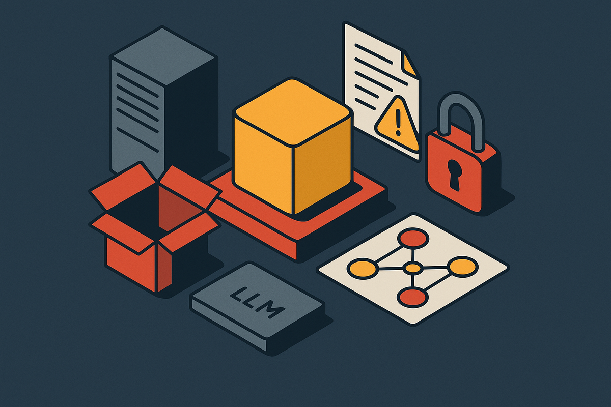 Cover illustration for “Open-Source LLM Supply Chain Risks in Enterprise Deployments”